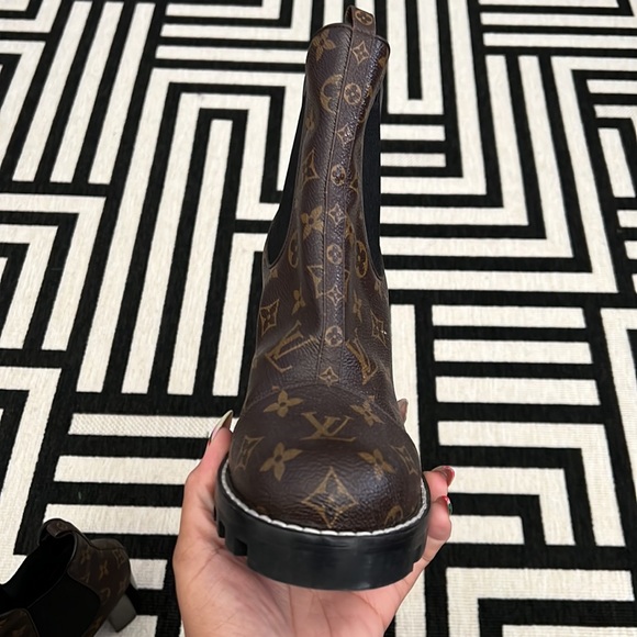 Authentic Louis Vuitton Monogram Boots - Picture 4 of 5